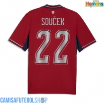Camisa de time de futebol República Checa Tomas Soucek #22 Replicas 1º Equipamento Mundo 2026 Manga Curta